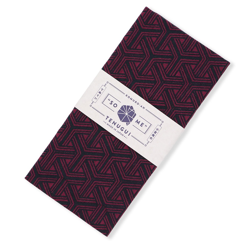 手ぬぐい（毘沙門亀甲）【小室庵】