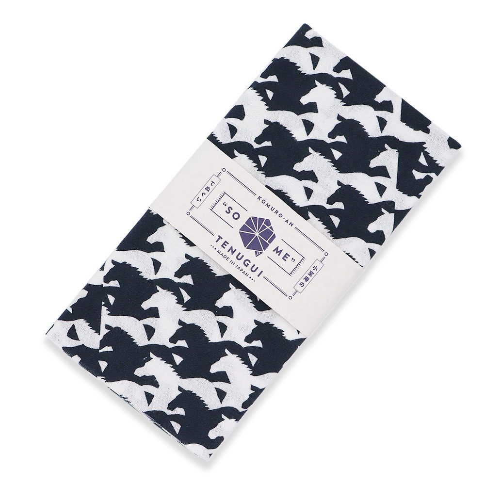 手ぬぐい(馬)【小室庵】