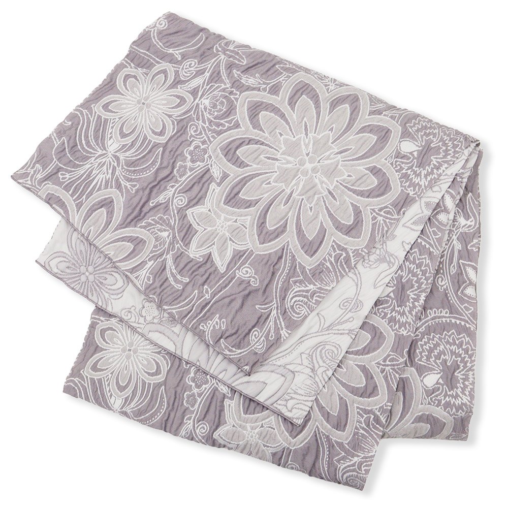 ふくれ織兵児帯（大輪花）『百華』