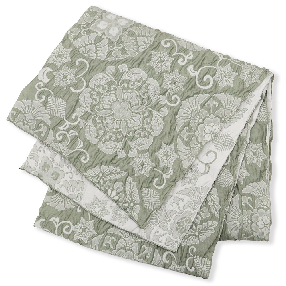 ふくれ織兵児帯（華紋）『百華』