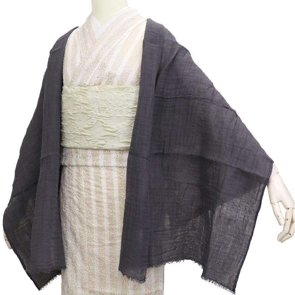 かや大判ショール【幡-BAN INOUE-】