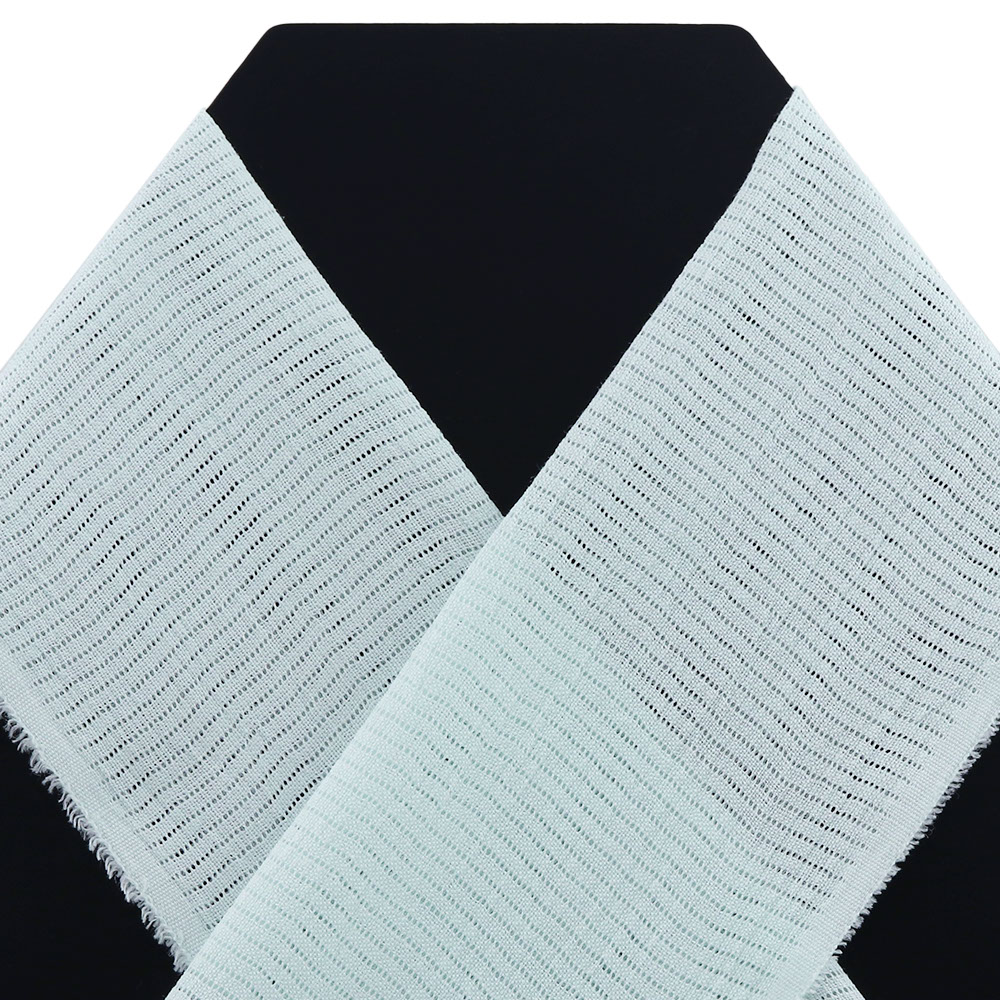 手もみ風本麻半衿【衿秀】