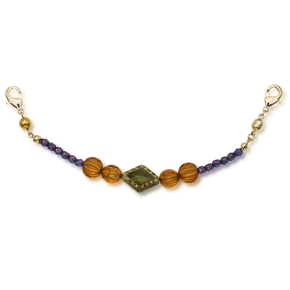 ビーズ羽織紐（ダイヤ）【銀座いち利オリジナル】