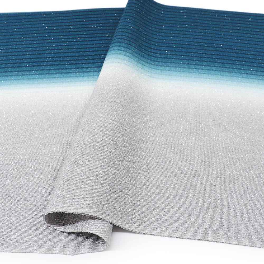 2WAY帯揚（縦ぼかし/銀糸）【銀座いち利オリジナル】