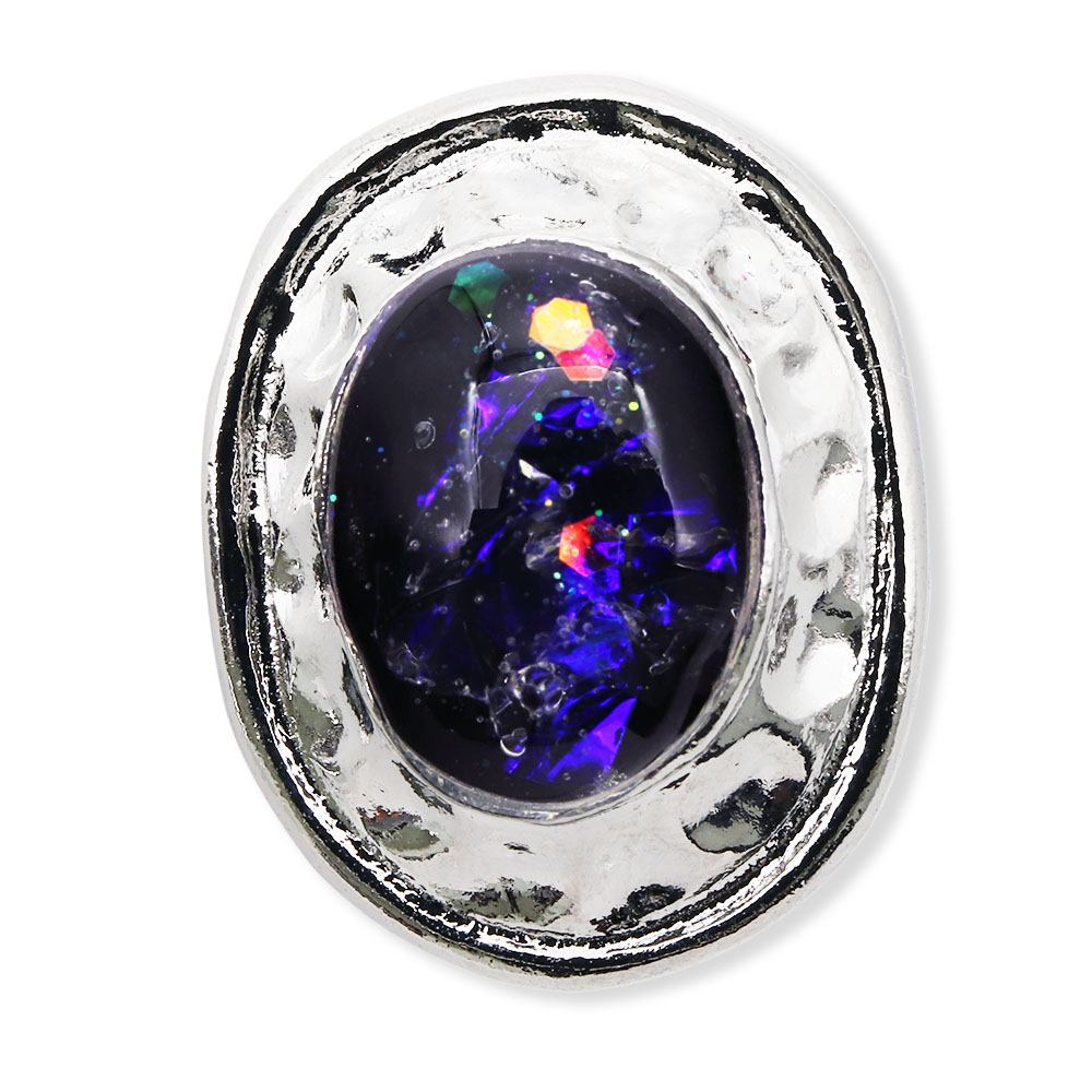 レジン帯留（オーバル）