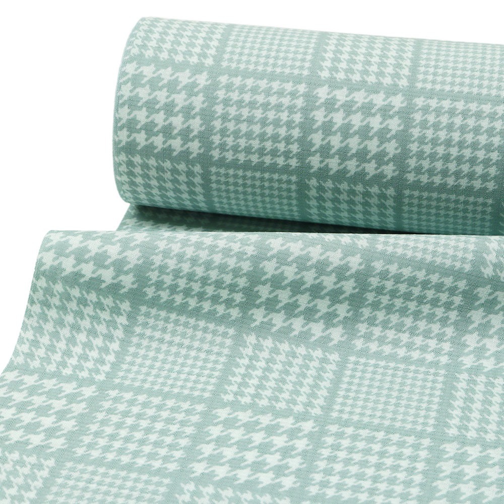 洗える着物（広巾/市松千鳥）【東レセオα】