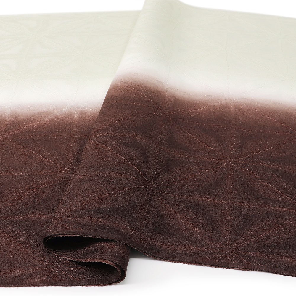 縦ぼかし帯揚（七宝市松）