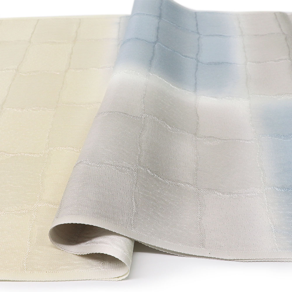 段ぼかし帯揚（市松）