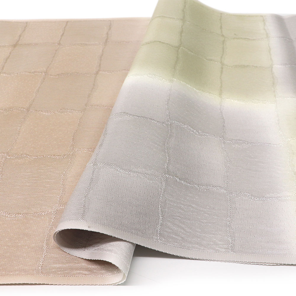 段ぼかし帯揚（市松）