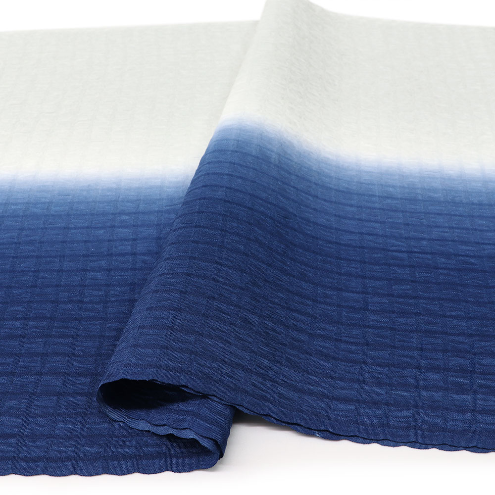 縦ぼかし帯揚（市松）