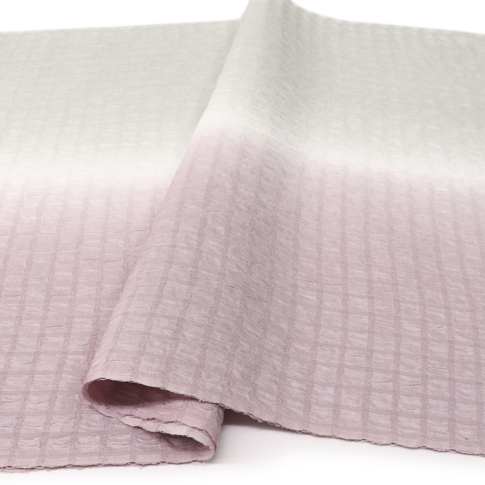 縦ぼかし帯揚（市松）