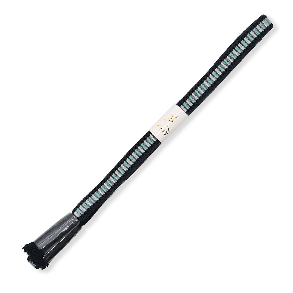 平源氏組み撚り房帯締（縞）『花やわらぎ』