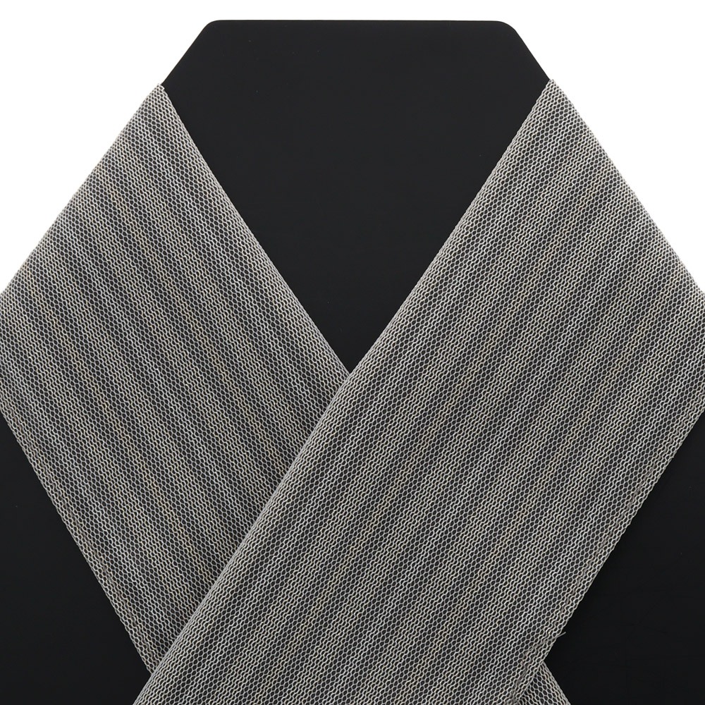 ボンディングレース半衿（ラメストライプ）【いち利モールオリジナル】