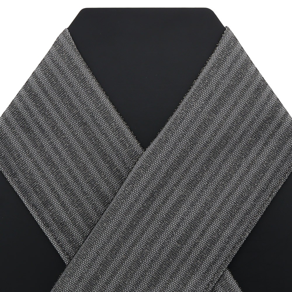 ボンディングレース半衿（ラメストライプ）【いち利モールオリジナル】