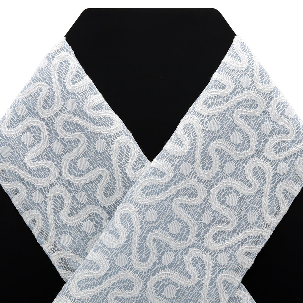 ボンディングレース半衿（ジオメトリー）【いち利モールオリジナル】