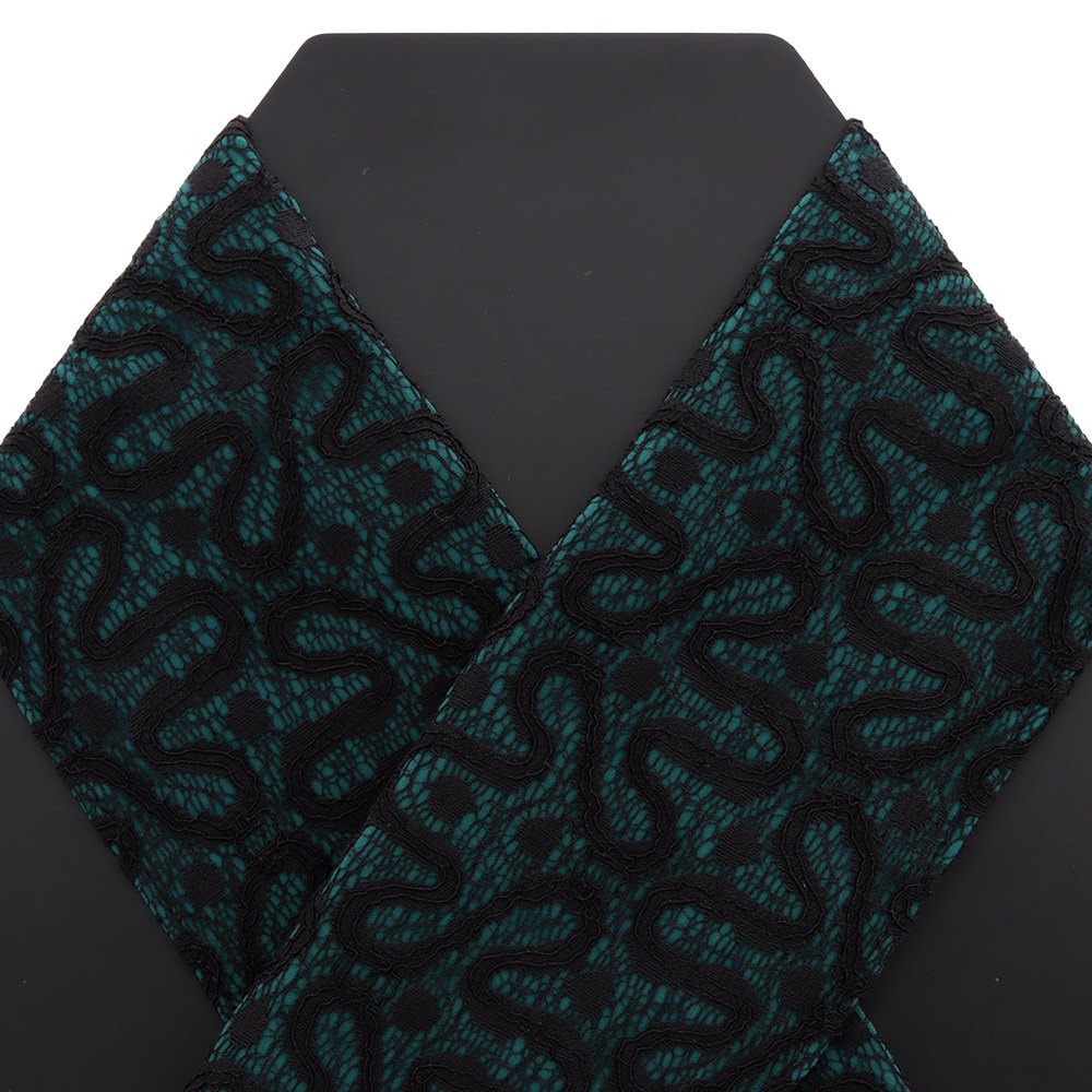 ボンディングレース半衿（ジオメトリー）【いち利モールオリジナル】