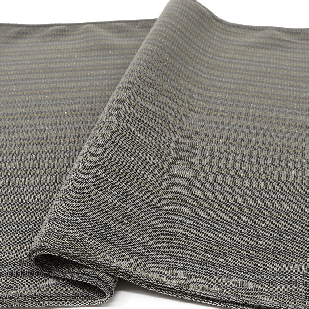 ボンディングレース帯揚（ラメストライプ）【いち利モールオリジナル】