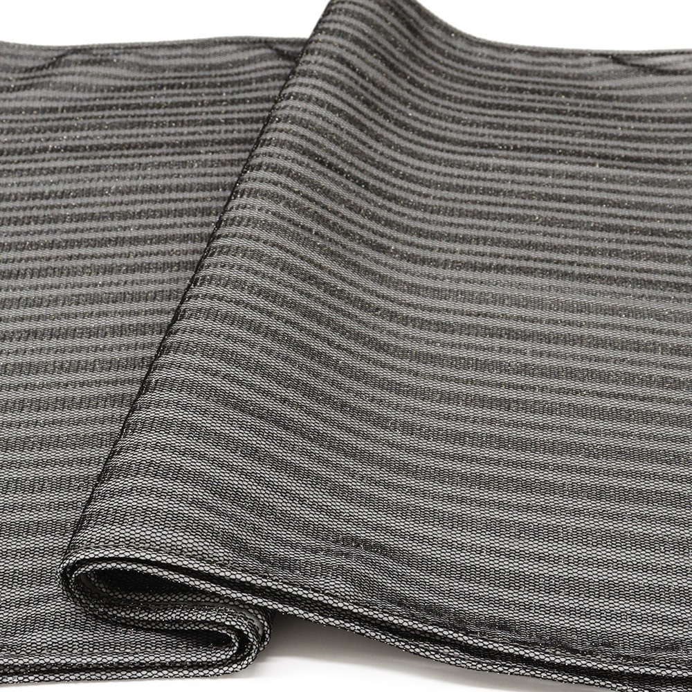 ボンディングレース帯揚（ラメストライプ）【いち利モールオリジナル】