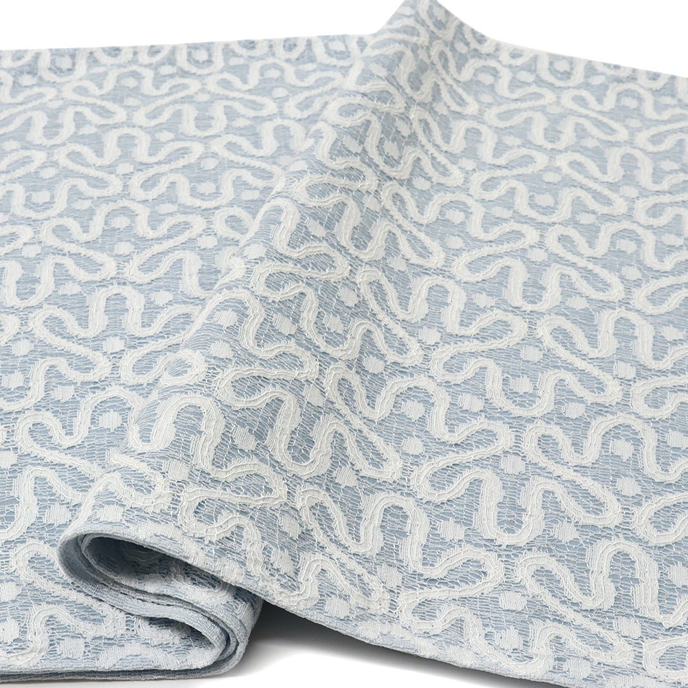 ボンディングレース帯揚（ジオメトリー）【いち利モールオリジナル】