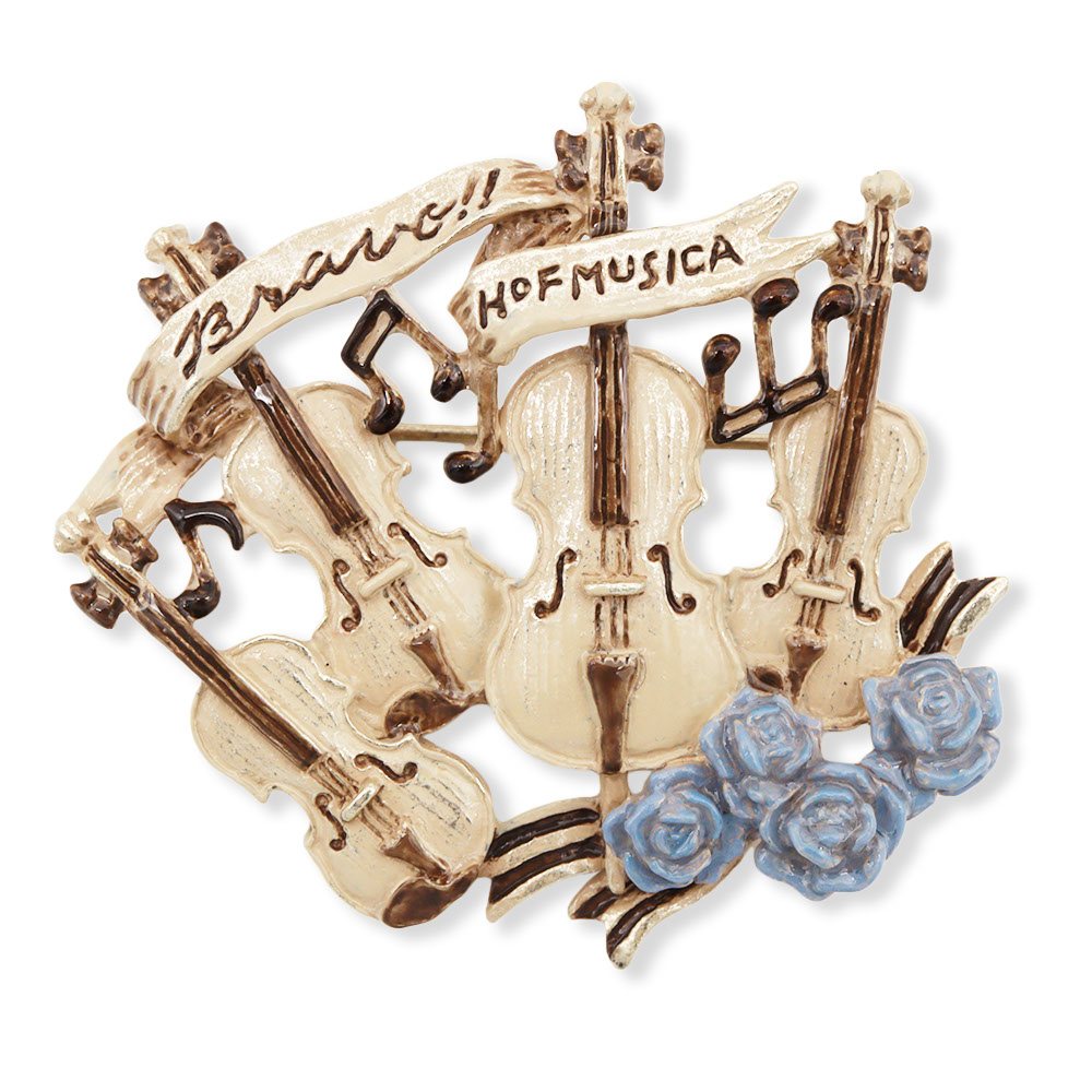 ブローチ（カルテット）『HOFMUSICA』【Palnart Poc】