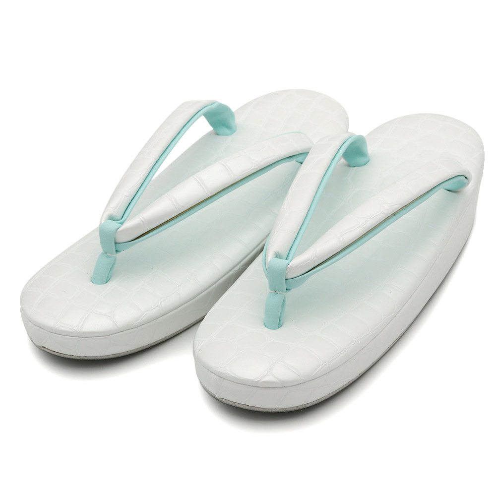 一枚芯草履（クロコダイル）【銀座いち利オリジナル】