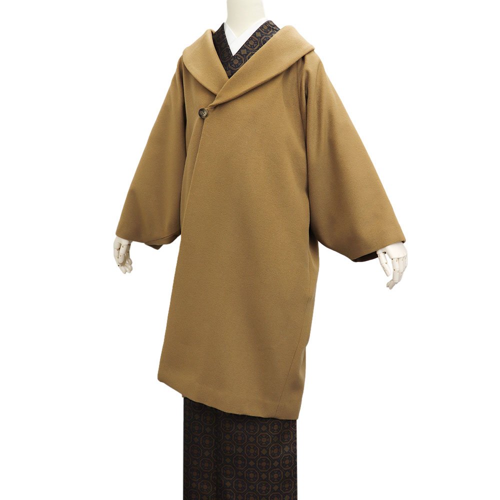 ショールカラーコート