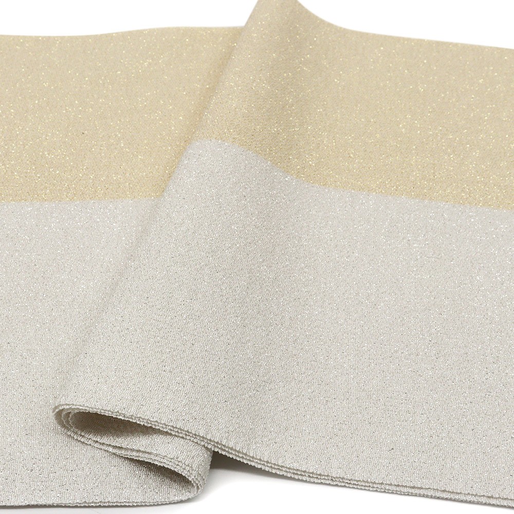 金銀通し帯揚（縦分け）【いち利モールオリジナル】