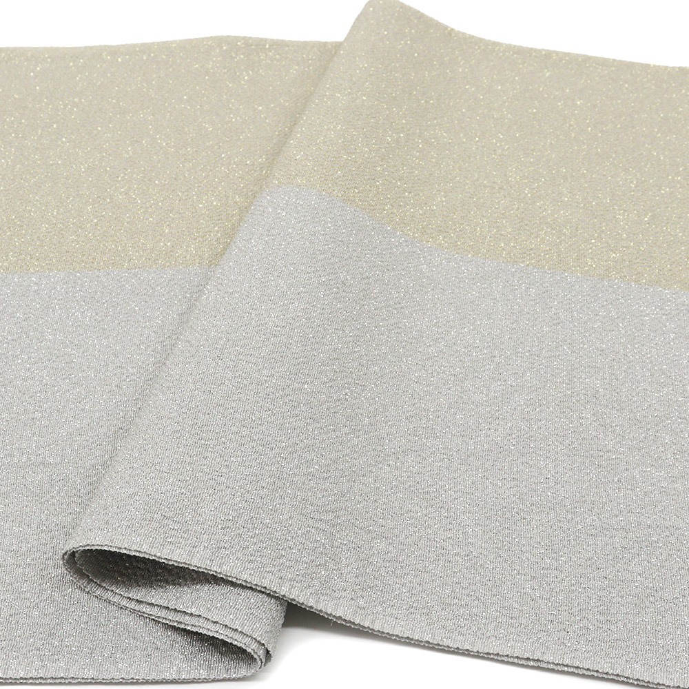 金銀通し帯揚（縦分け）【いち利モールオリジナル】