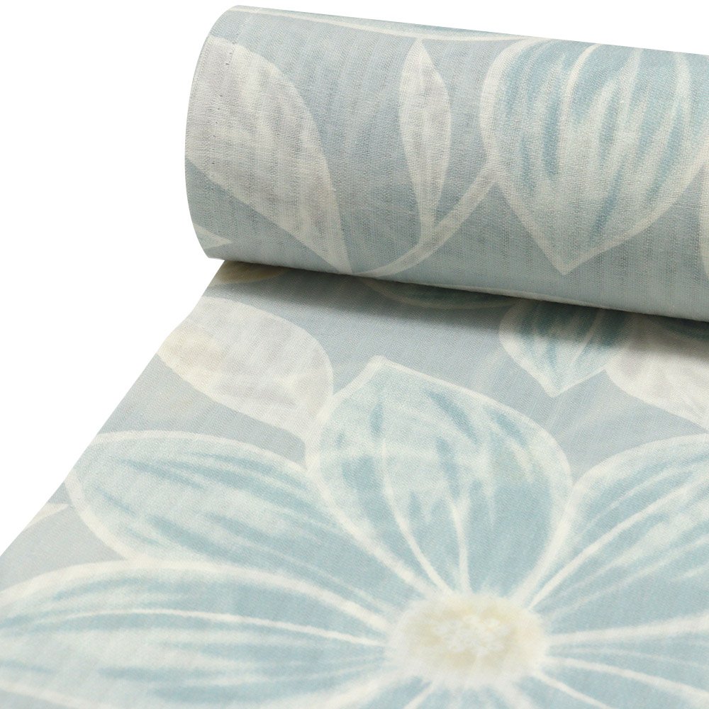 洗える夏襦袢（洋花）【東レ爽竹】