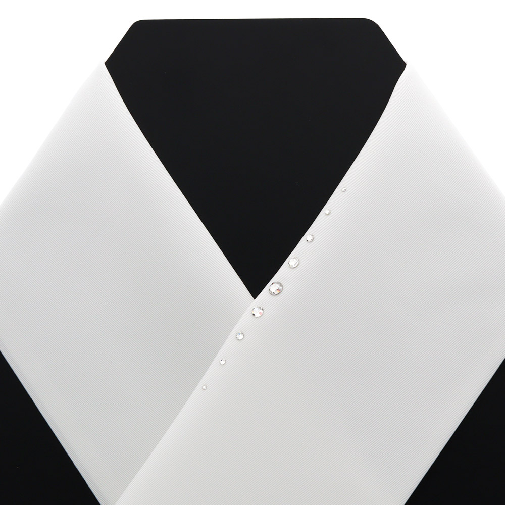 ワンポイント半衿（ラインストーン）【いち利モールオリジナル】