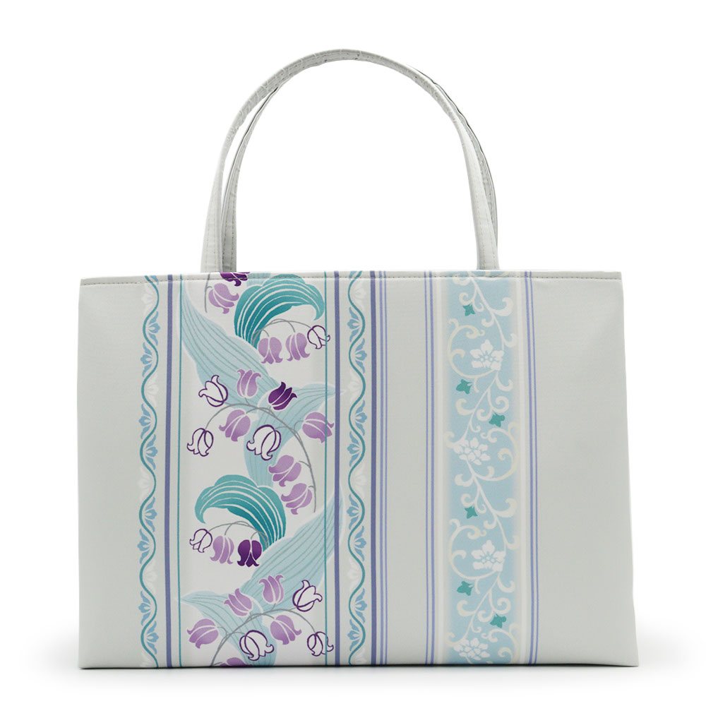 和装トートバッグ（すずらん献上）【召しませ花】