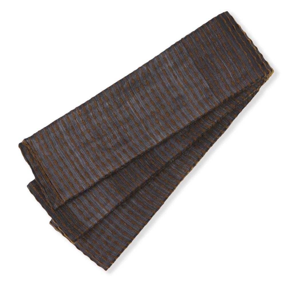 仕立て上がり芭蕉角帯（段織/無地感）【誉田屋源兵衛】