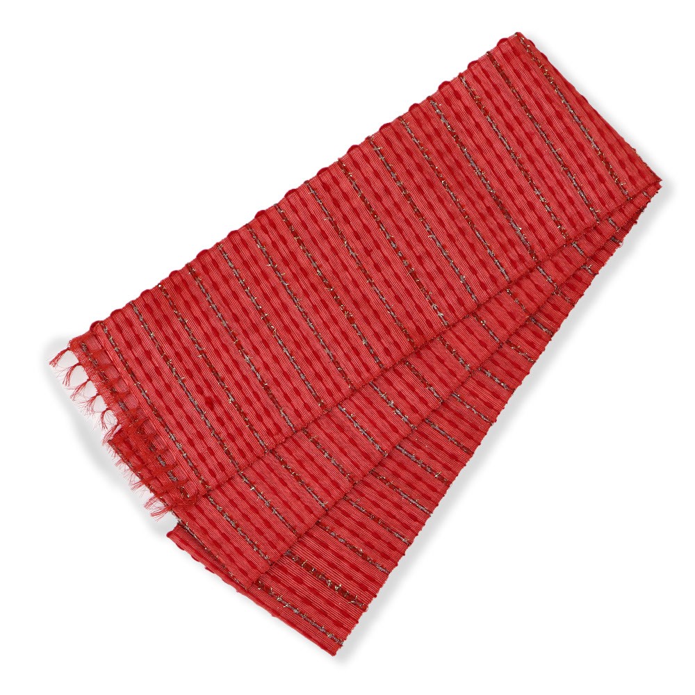 仕立て上がり芭蕉半巾帯（段織）【誉田屋源兵衛】