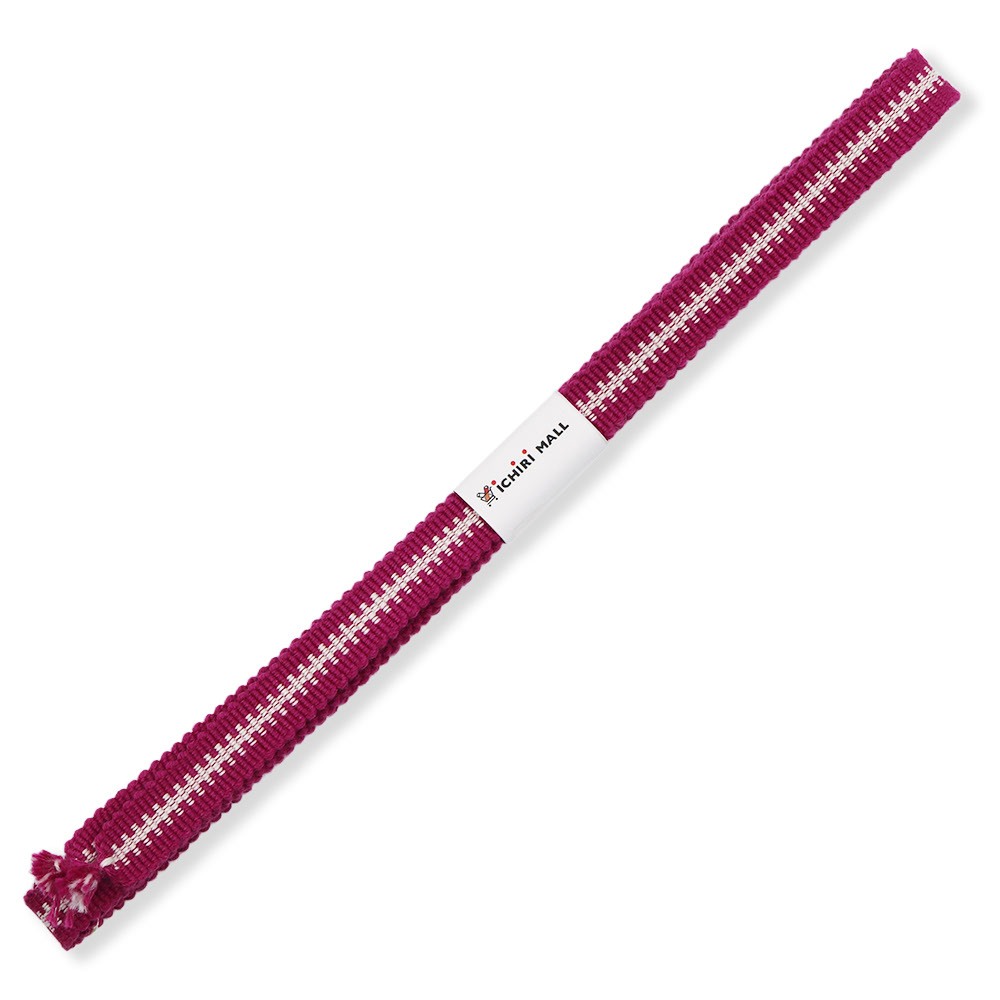 真田紐三分紐帯締（チェック）【ぬくもり工房】