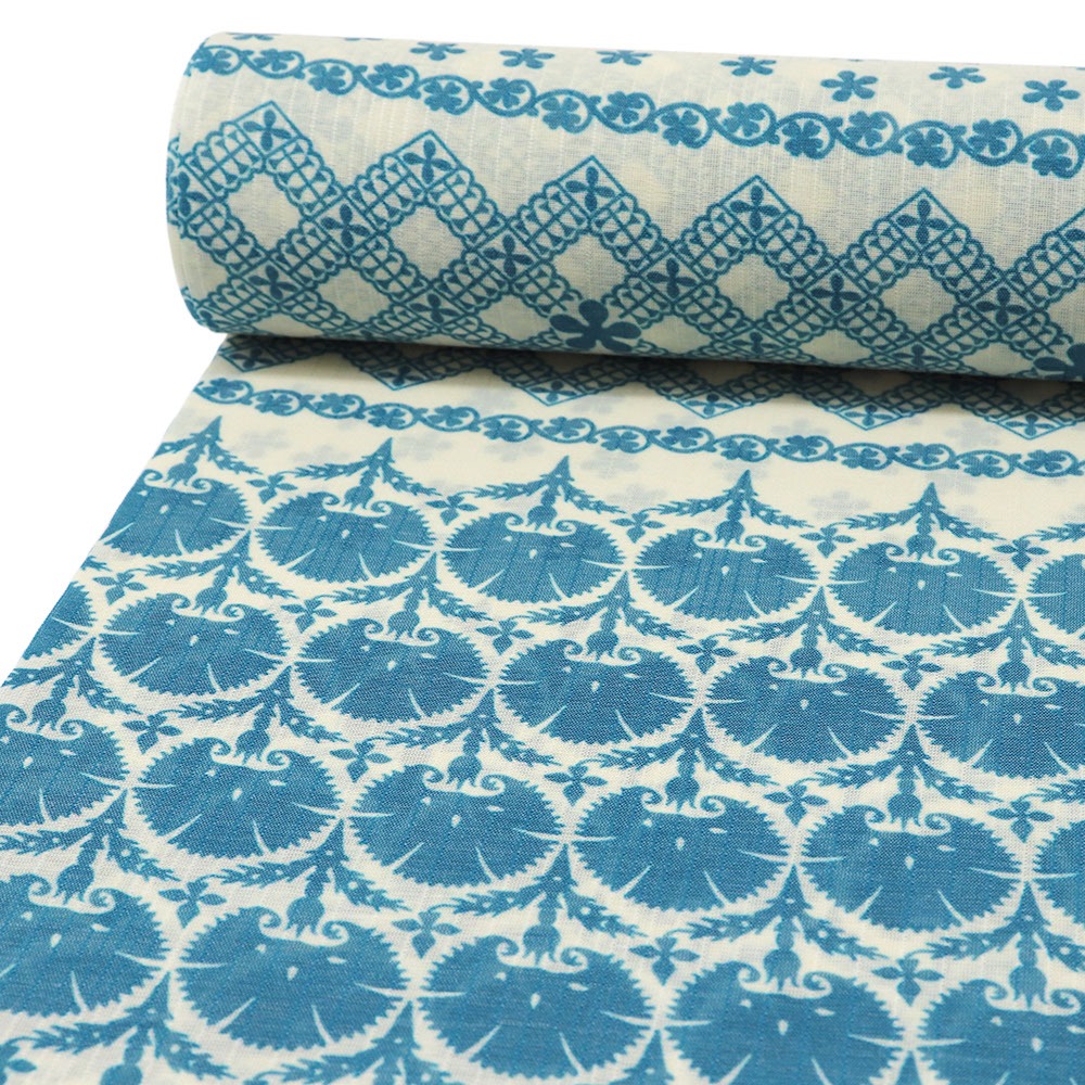 洗える夏長襦袢（レース） 『さらら』【東レ爽竹×セオα/銀座いち利】