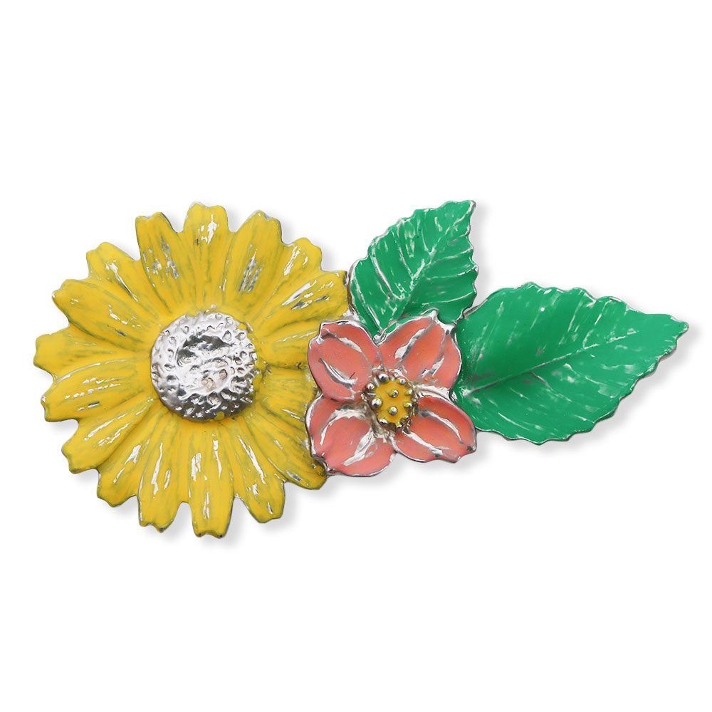 真鍮帯留（マーガレット）