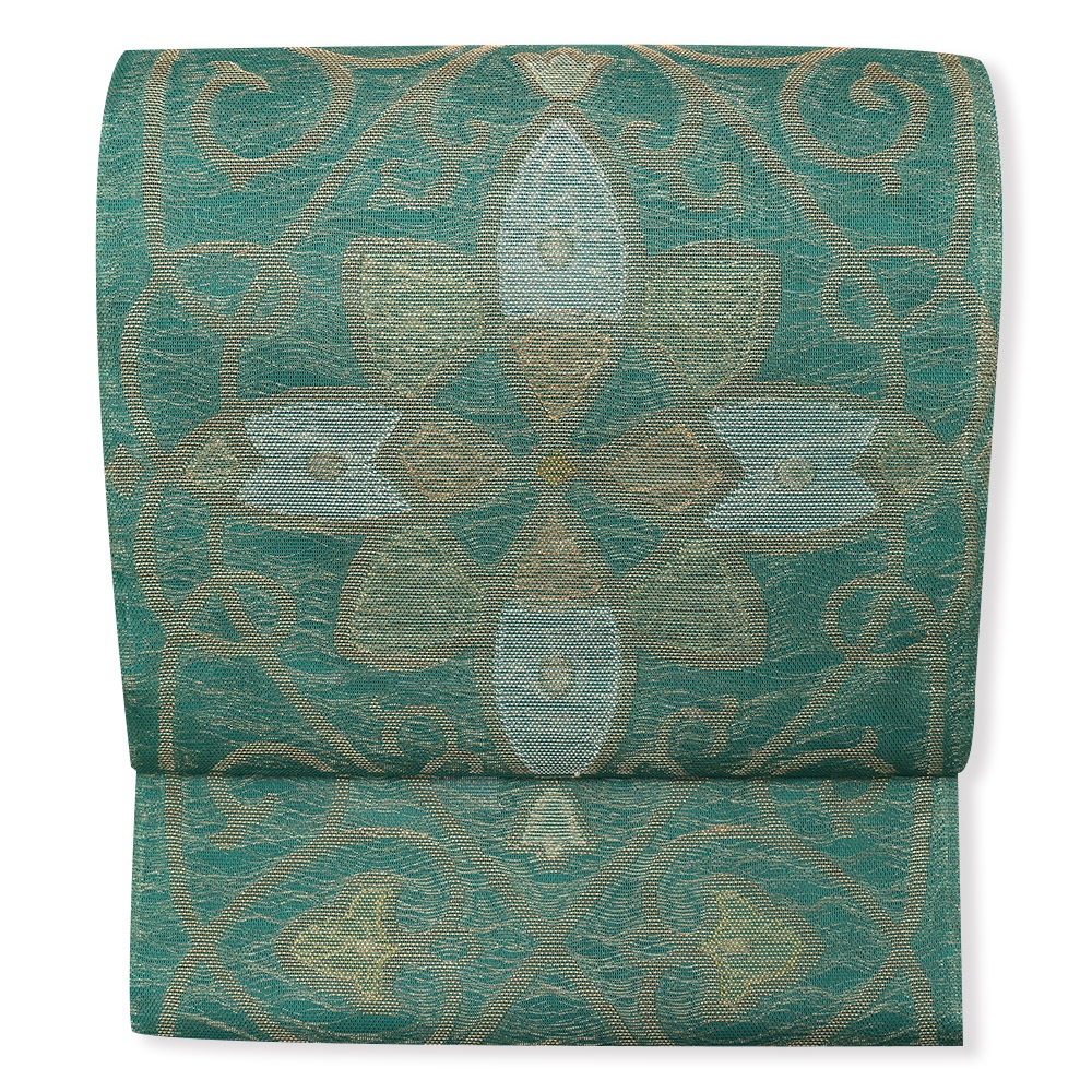 西陣夏袋帯『ステンドグラス文』【帯屋捨松】