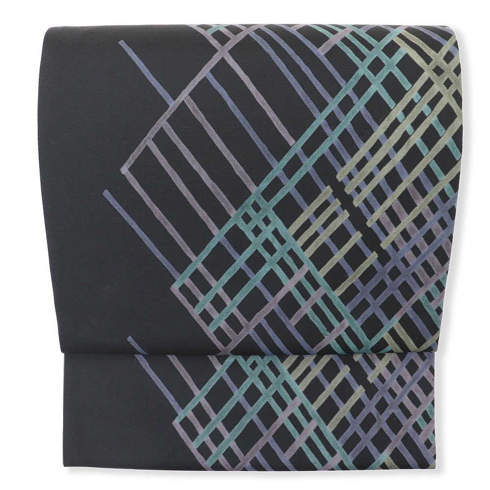 夏牛首袋帯(ライン)『牛首四季衣』【二代目 川村久太郎×白山工房】