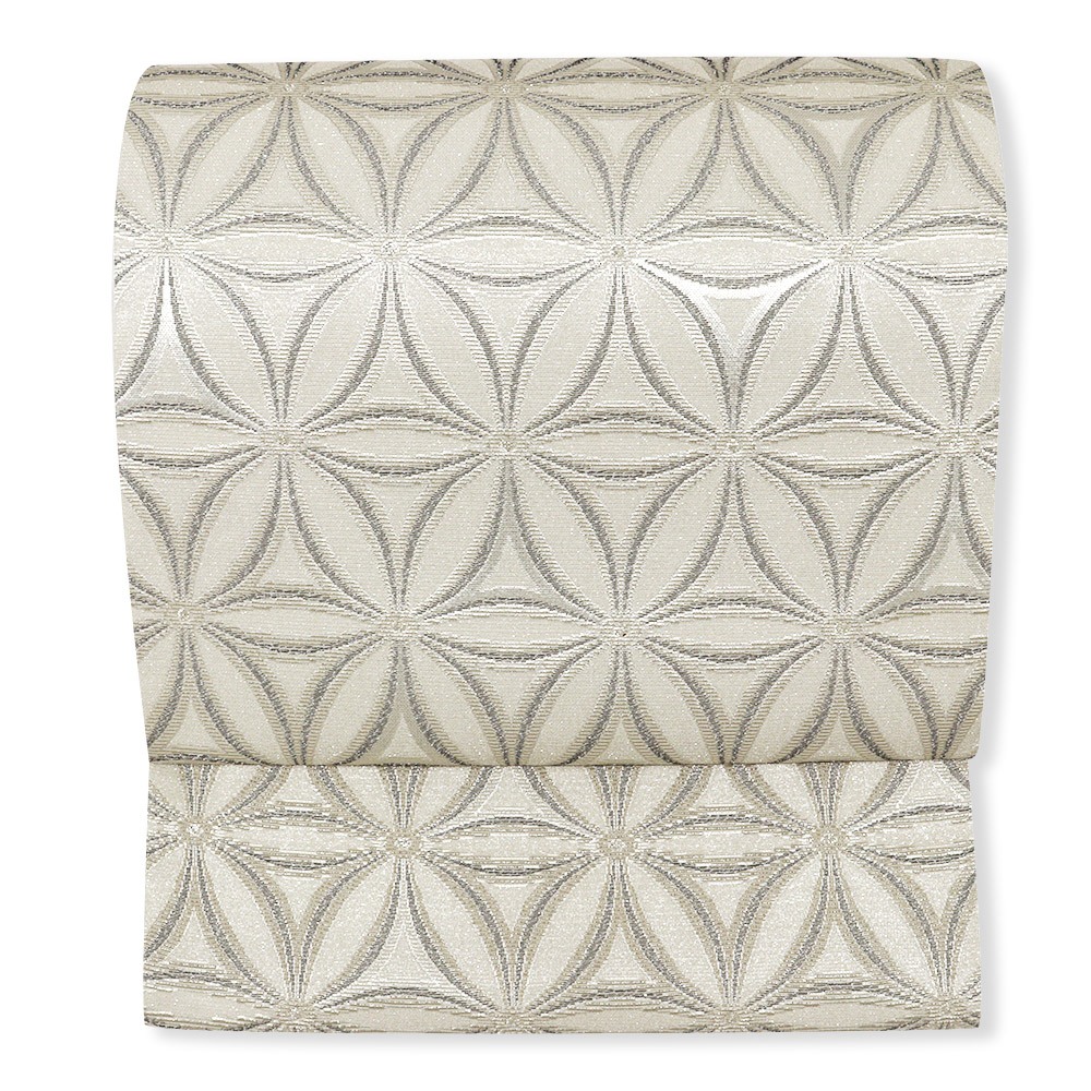 金華山織袋帯(七宝)【松田織物】