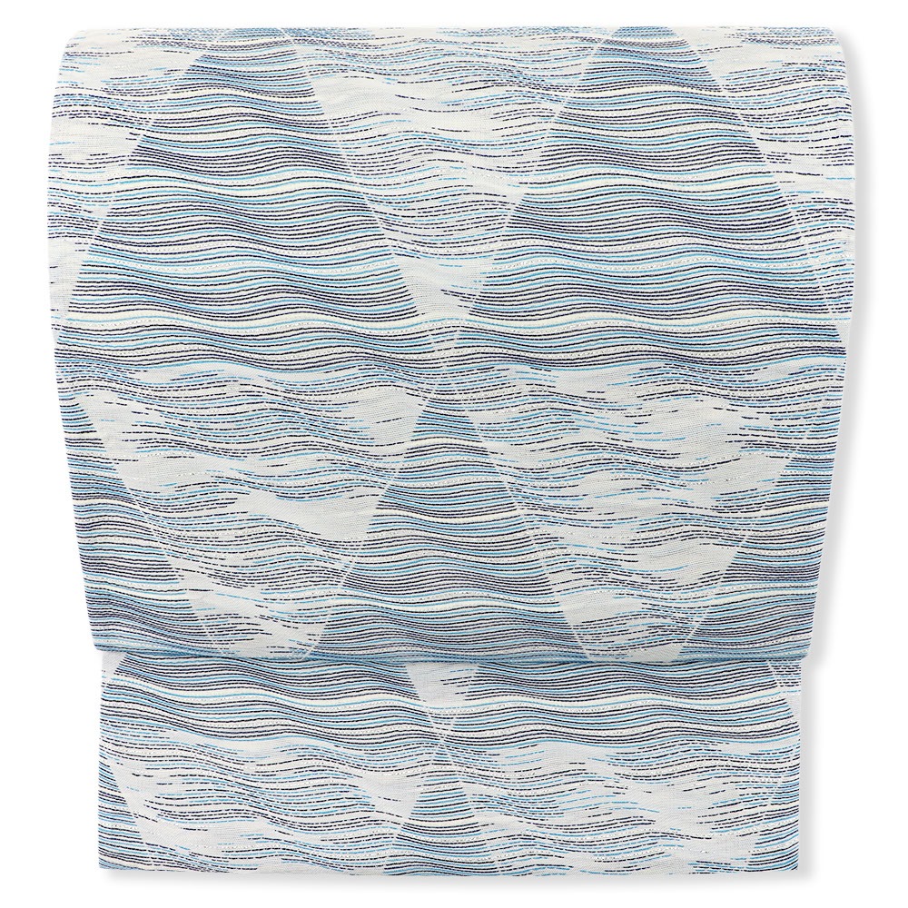 西陣袋帯（ラメ/菱繋ぎ）『波おさ』【華翔苑】