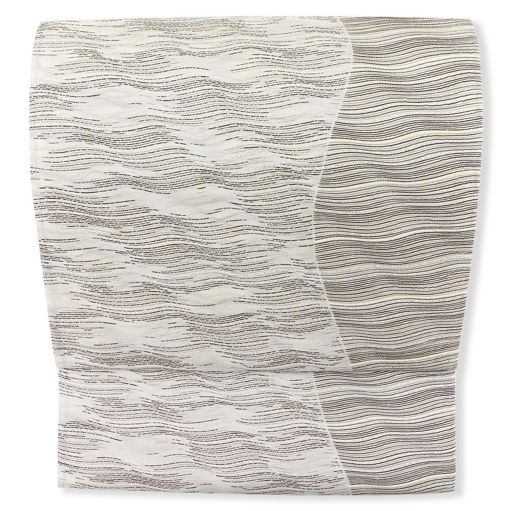 西陣袋帯（ラメ/立涌）『波おさ』【華翔苑】