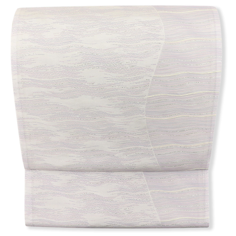 西陣袋帯（ラメ/立涌）『波おさ』【華翔苑】