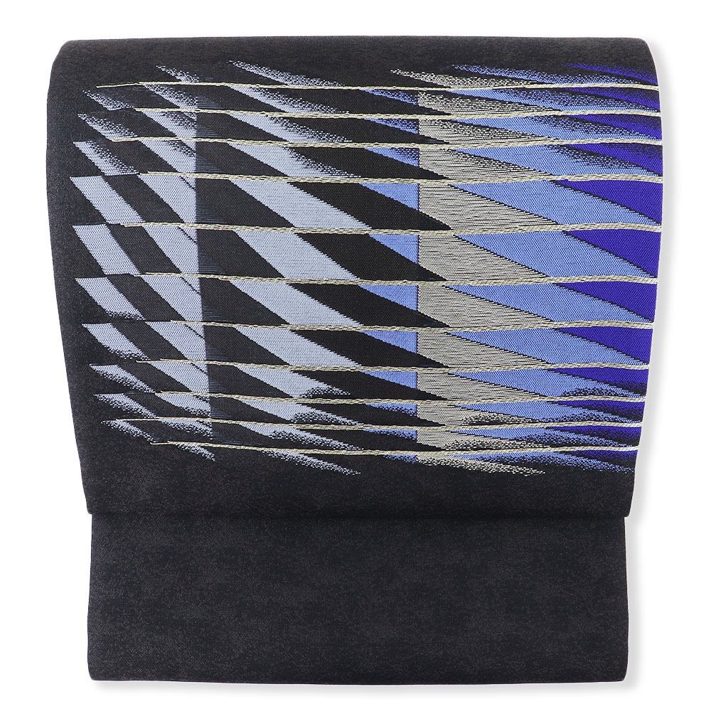 西陣袋帯(幾何学)【加納幸】