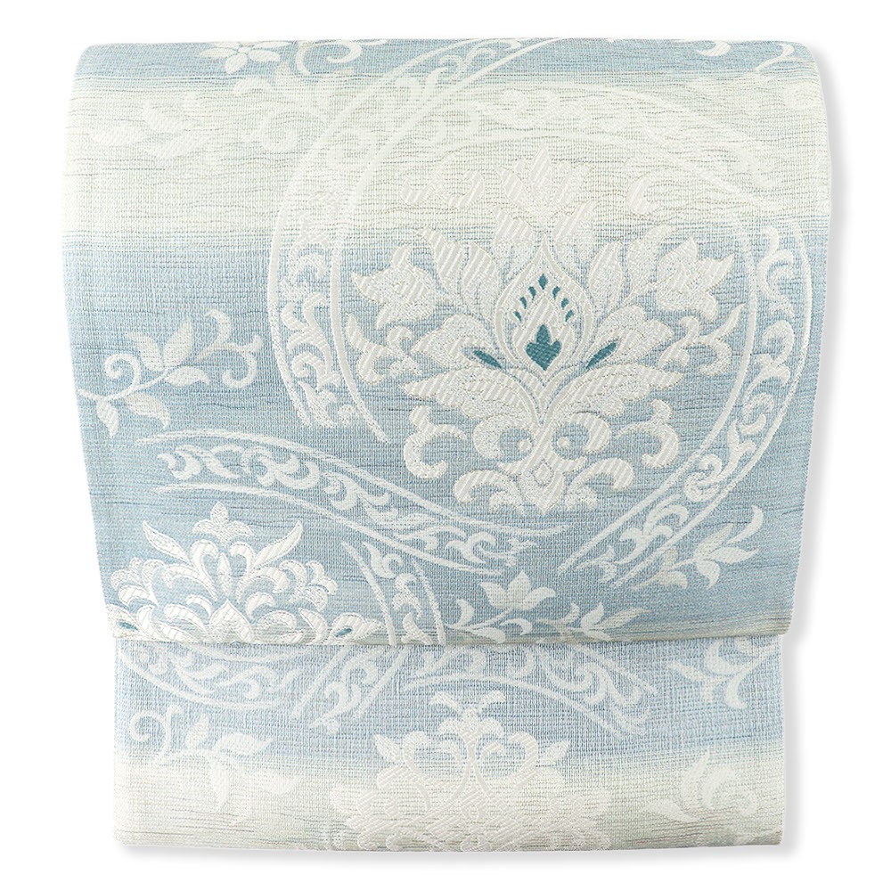 西陣袋帯（アラベスク華文）『ぬれぬき』【吉村織物】