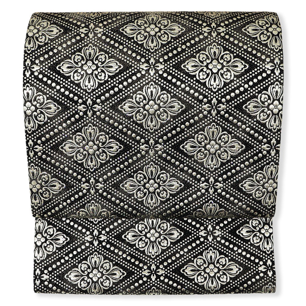 金彩友禅袋帯（菱華文）【和田全央】