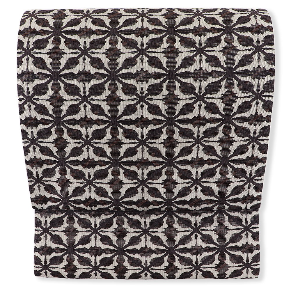 西陣紗袋帯（花格子）『紗羅紗』【織紫苑】