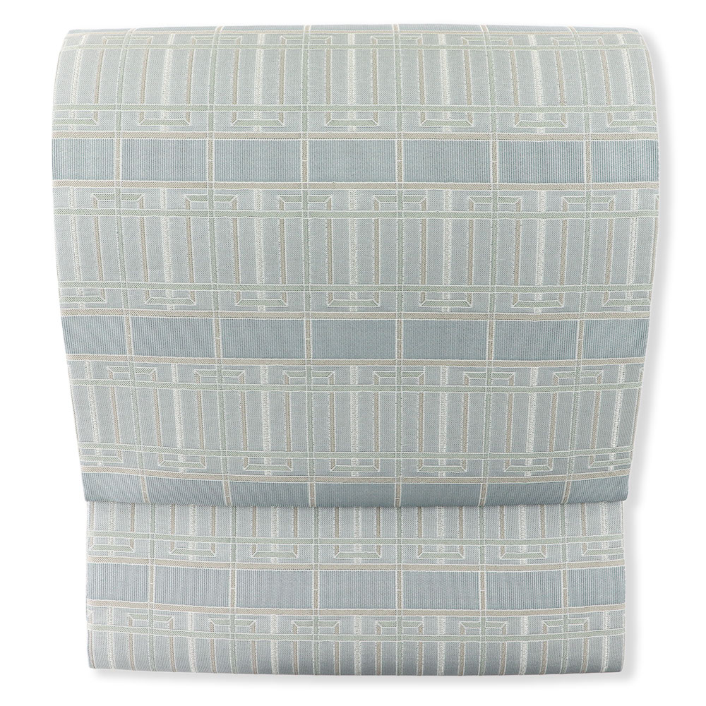 西陣袋帯（れんじ組子）【洛陽織物】