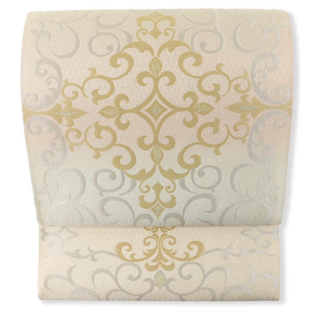 西陣袋帯（洋唐草文）【洛陽織物】