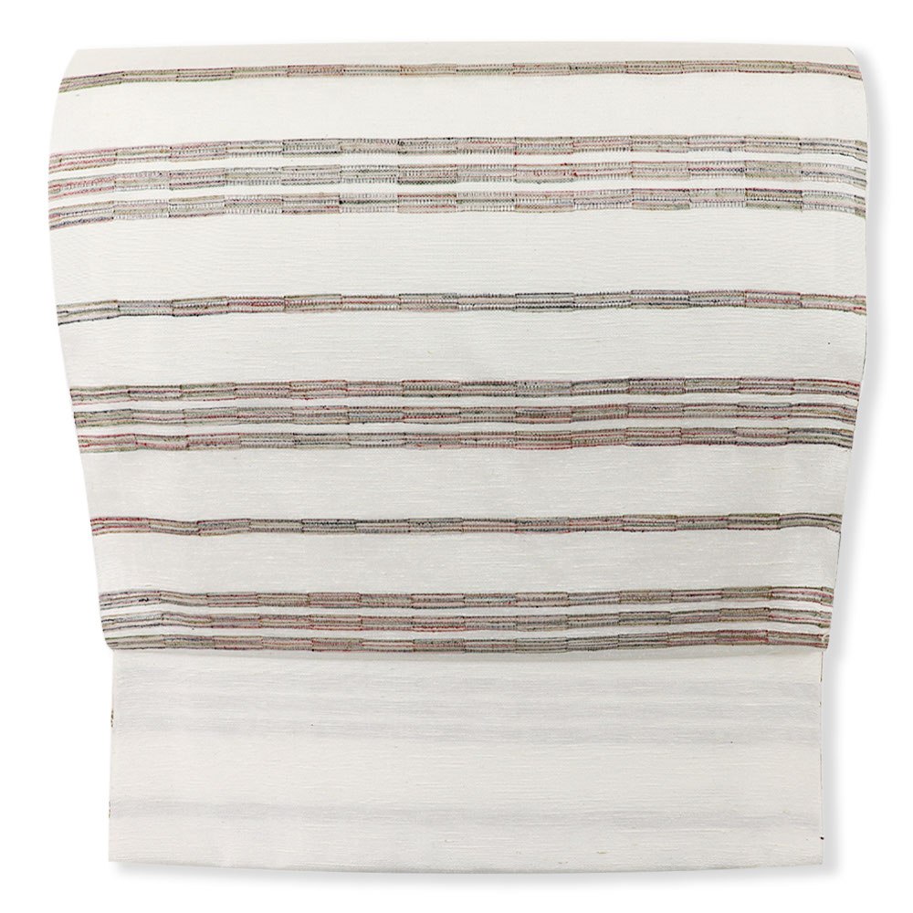 紬地九寸名古屋帯『浮華』【渡源織物】