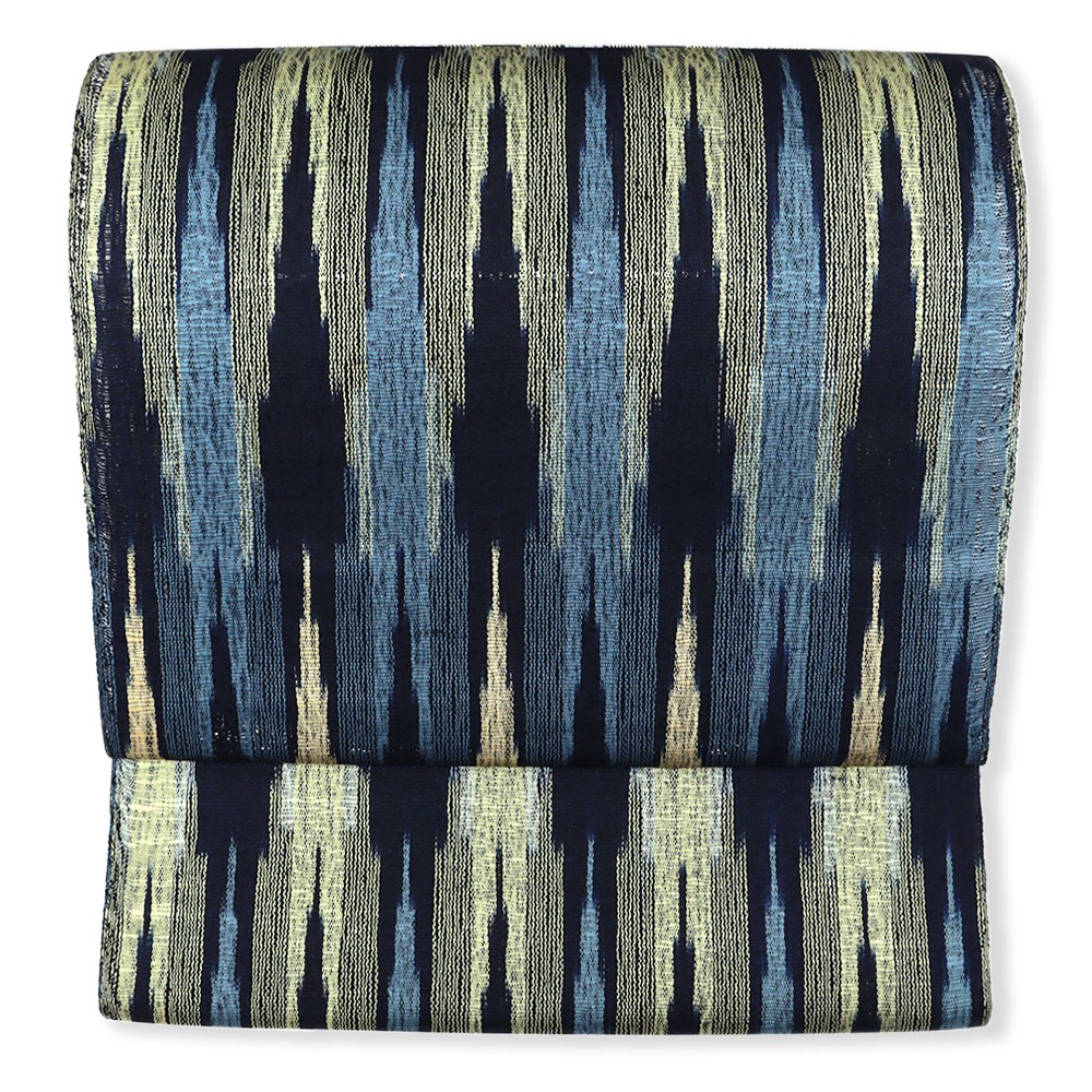 西陣絣九寸名古屋帯（山路文）『西陣絣』【杉村】